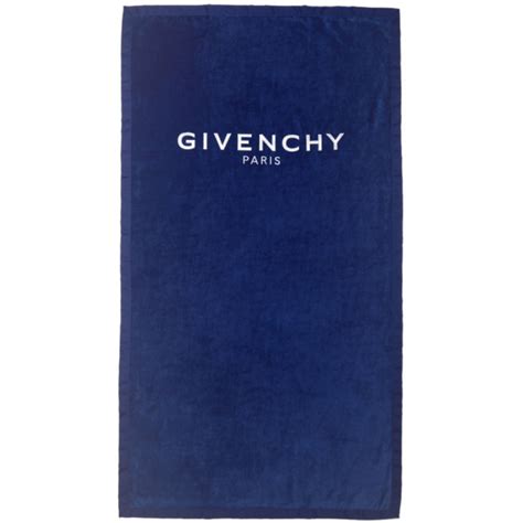 givenchy towel blue